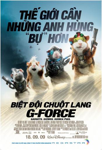 xem Phim Biệt Đội Chuột Lang – Phân Tích G-Force Và Cẩm Nang Nuôi Chuột Lang